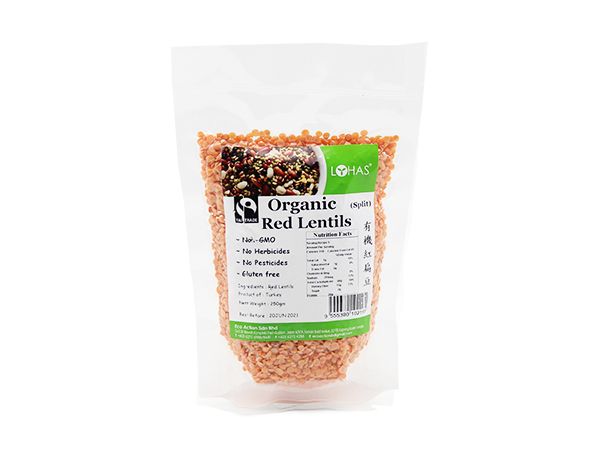 Organic Red Lentil (Split)