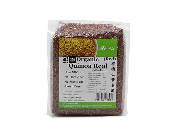 Organic Quinoa Real - Red (Expired 28 Dec 2021)