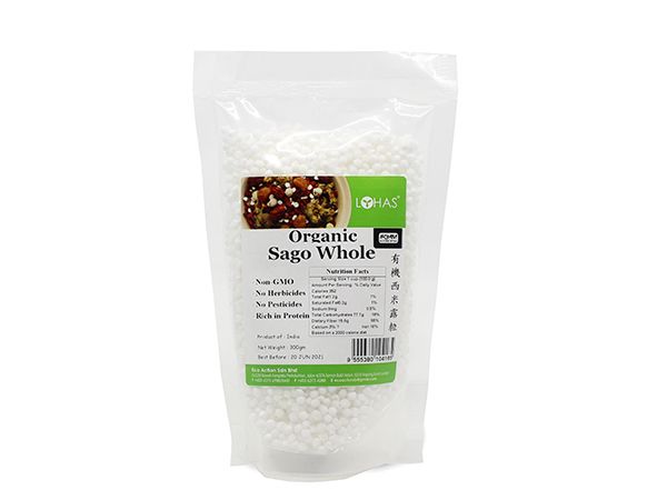 Organic Sago Whole