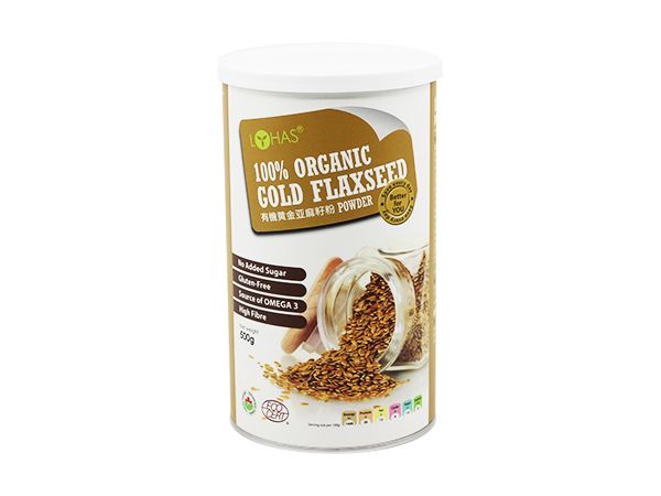 100% Organic Gold Flax Seed Powder