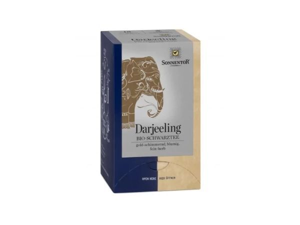 Sonnentor Darjeeling Black Tea, 18 bags