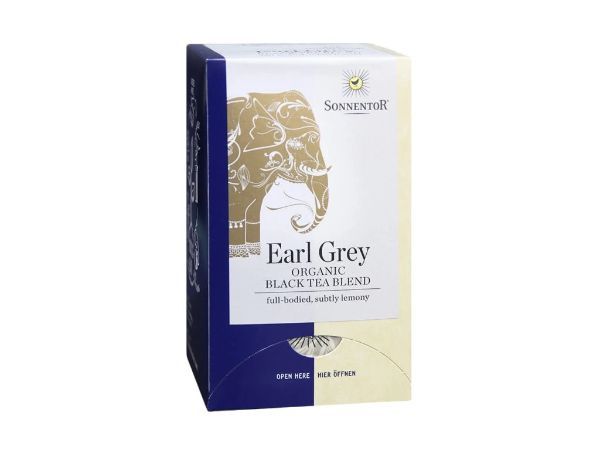 Sonnentor Earl Grey Black Tea, 18 bags