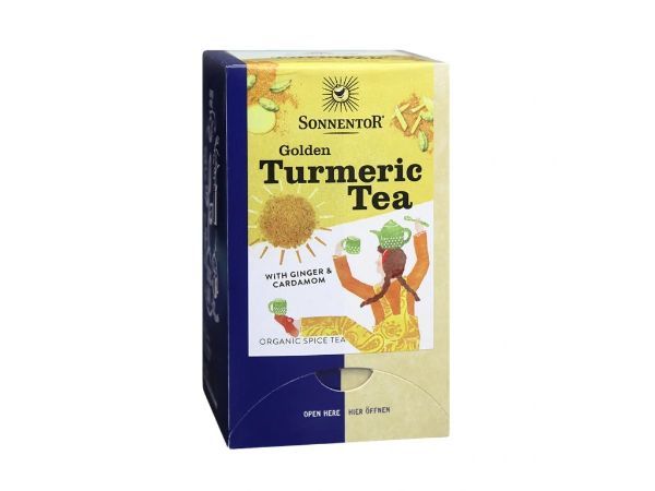Sonnentor Golden Turmeric Tea, 18 bags