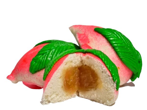 Traditional Longevity Peach Bun Set (Lotus Seed Paste) 