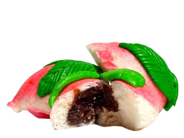 Traditional Longevity Peach Bun Set (Red Bean Paste)
