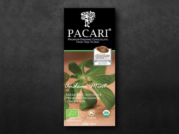 Pacari Andean Mint Organic Chocolate (60%)