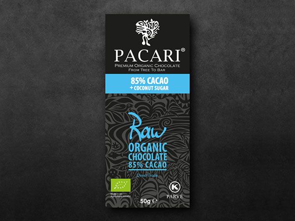 Pacari Raw Chocolate Bar 85%