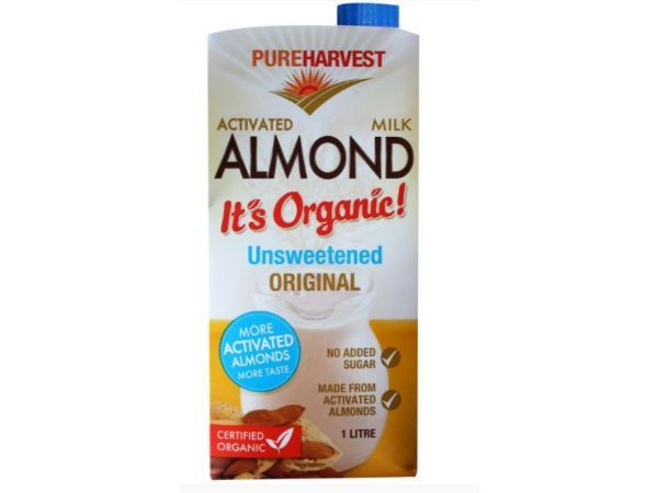 Organic Activated Almond Milk - 1lt 