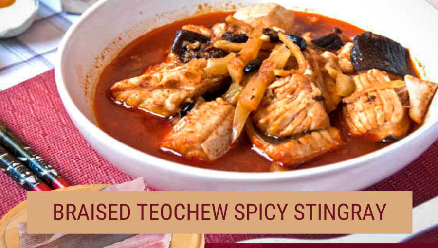 Braised Teochew Spicy Stingray